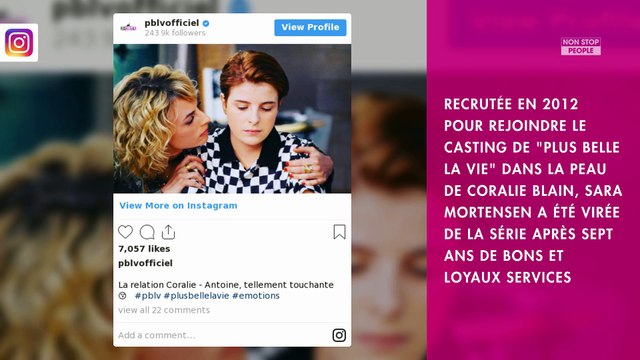 Plus belle la vie : Sara Mortensen virée, les raisons dévoilées