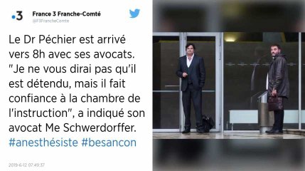 Anesthésiste de Besançon. Liberté ou détention provisoire ? La justice examine le cas du Dr Péchier