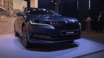 World premiere SKODA SUPERB iV & SUPERB SCOUT and Citigoe iV