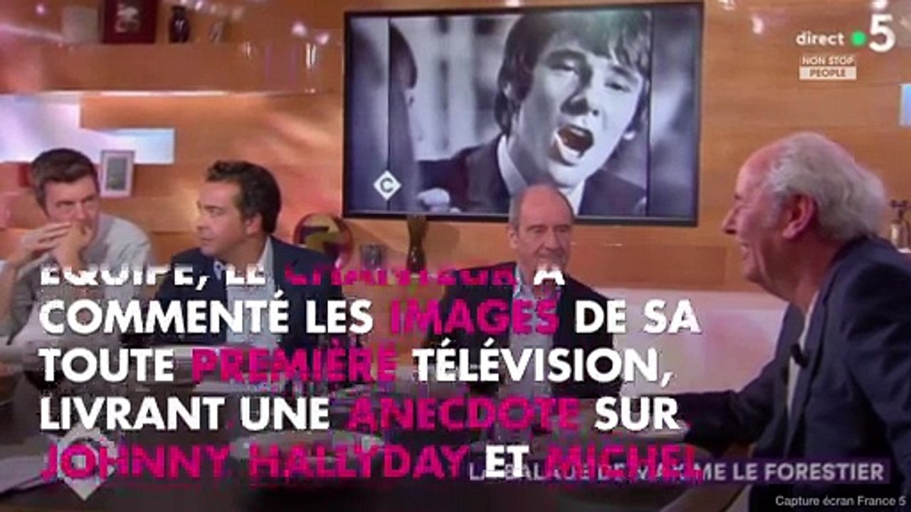 Maxime Le Forestier : sa première télé "perturbée" par Johnny Hallyday et Michel Polnareff