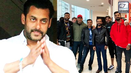 Salman Khan Thanks Indian Cricket Team For Watching Bharat