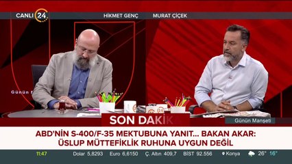 ABD'nin S-400/F-35 mektubuna yanıt