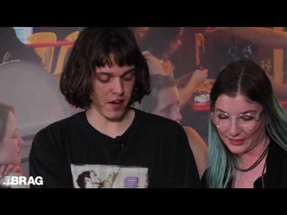 Allday celebrates the release of his new album Speeding by cooking up a vegan burger
