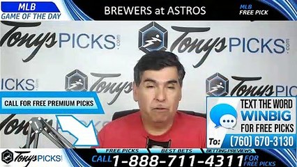 Milwaukee Brewers vs Houston Astros 6/12/2019 Picks Predictions Previews