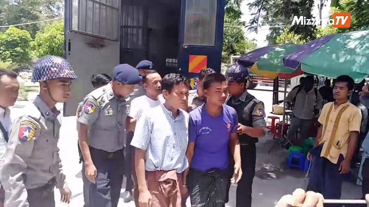 ဖမ္းဆီးခံရသည့္ သတင္းေထာက္တစ္ဦးႏွင့္ ေအာင္သေျပရြာသားႏွစ္ဦးကို ရံုးထုတ္