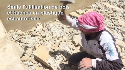 Au Liban, des réfugiés syriens doivent détruire leurs abris