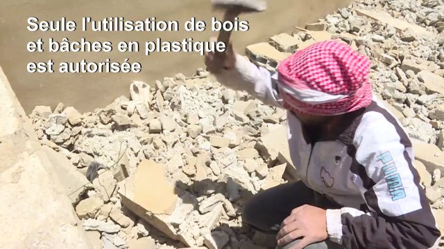 Au Liban, des réfugiés syriens doivent détruire leurs abris