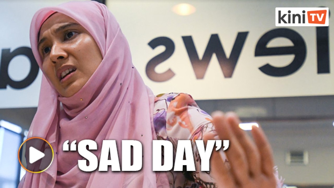 Nurul Izzah: It's a sad day for Malaysia