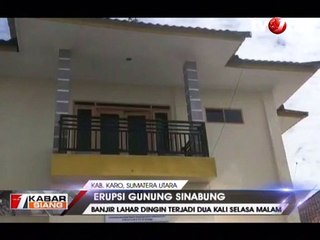 Semalam, 2 Kali Banjir Lahar Dingin dari Lereng Sinabung