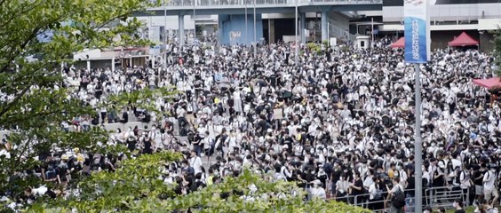 Calm Before The Storm - Hong Kong Extradition Law Protests - 12th of June 2019 - Just Before The Riot