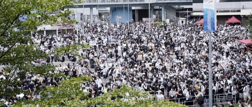 Calm Before The Storm - Hong Kong Extradition Law Protests - 12th of June 2019 - Just Before The Riot
