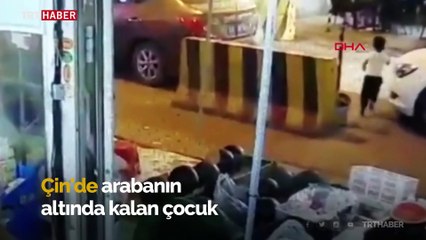 Cipin altında kalan çocuğun mucize kurtuluşu