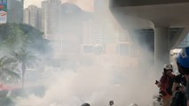 Anti-extradition bill protest turns violent in Hong Kong