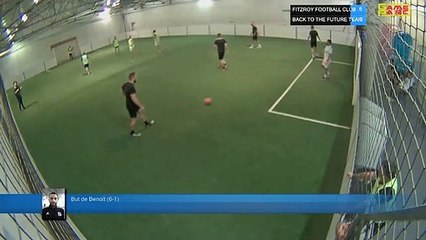 But de Benoît  (6-1) - FITZROY FOOTBALL CLUB  Vs BACK TO THE FUTURE TEAM  - 11/06/19 21:00