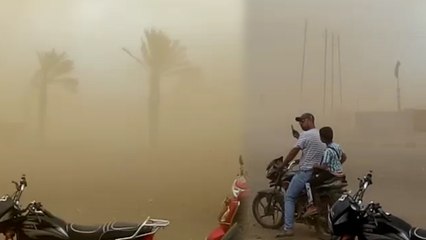 वीडियो में देखें चक्रवात 'वायु', गुजरात में गाड़ियां यूं छोड़ भागे लोग