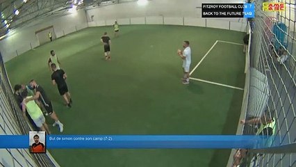 But de simon contre son camp (7-2) - FITZROY FOOTBALL CLUB  Vs BACK TO THE FUTURE TEAM