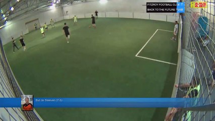 But de Steeven (7-3) - FITZROY FOOTBALL CLUB  Vs BACK TO THE FUTURE TEAM  - 11/06/19 21:00