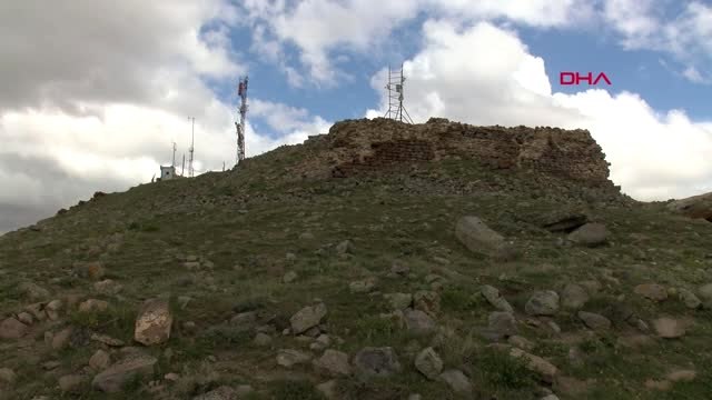 Kayseri Tarihi Develi Kalesi'nde baz istasyonu