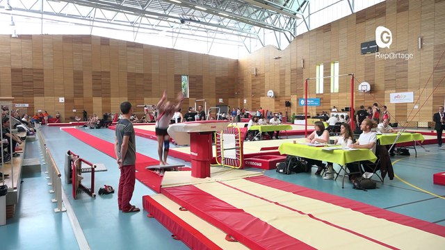 Reportage - Les finales des championnats de France UFOLEP de gymnastique à Crolles