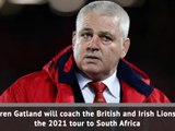 Gatland confirmed as British and Irish Lions coach