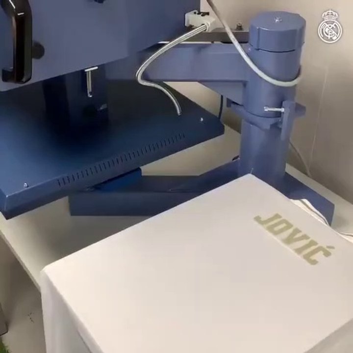 Así será la camiseta de Luka Jovic en el Real Madrid