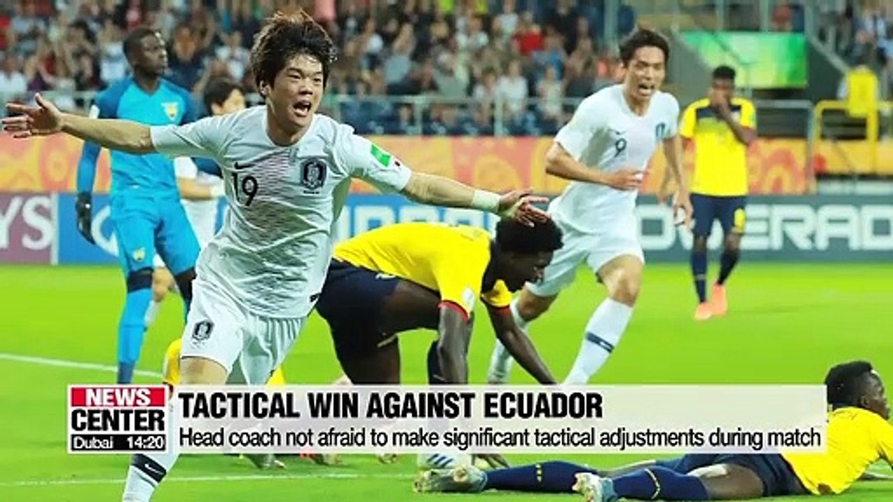 Chung Jung-yong's tactics help S. Korean youth team reach U-20 World Cup final