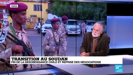 Au Soudan, "reprise des négociations ne veut pas dire immédiate et sans conditions"