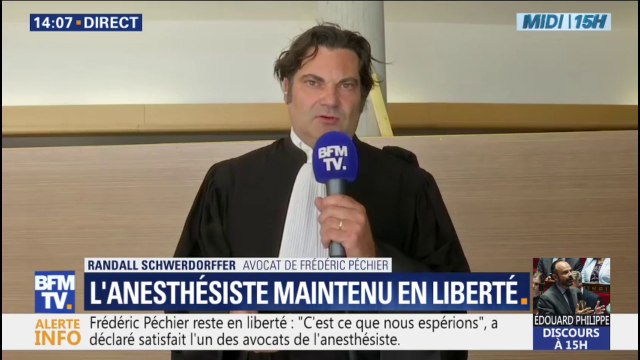 Frédéric Péchier reste libre: pour son avocat, plus qu'une satisfaction, c'est un soulagement