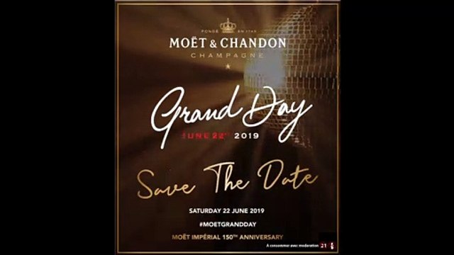 MOËT GRAND DAY - Save The Date - 22 juin 2019 à Douala