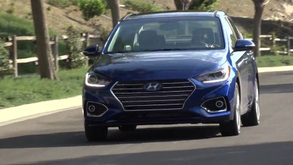 2020 Hyundai Accent Driving Video