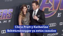 Chris Pratt y Katherine Schwarzenegger ya están casados