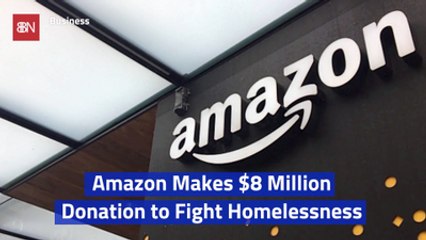 Amazon Gives Back To Homeless People