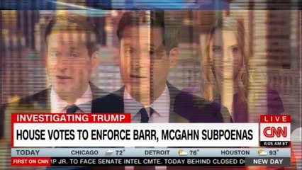 House votes to enforce Barr, McGahn subpenas. #House #DonaldTrump #Breaking
