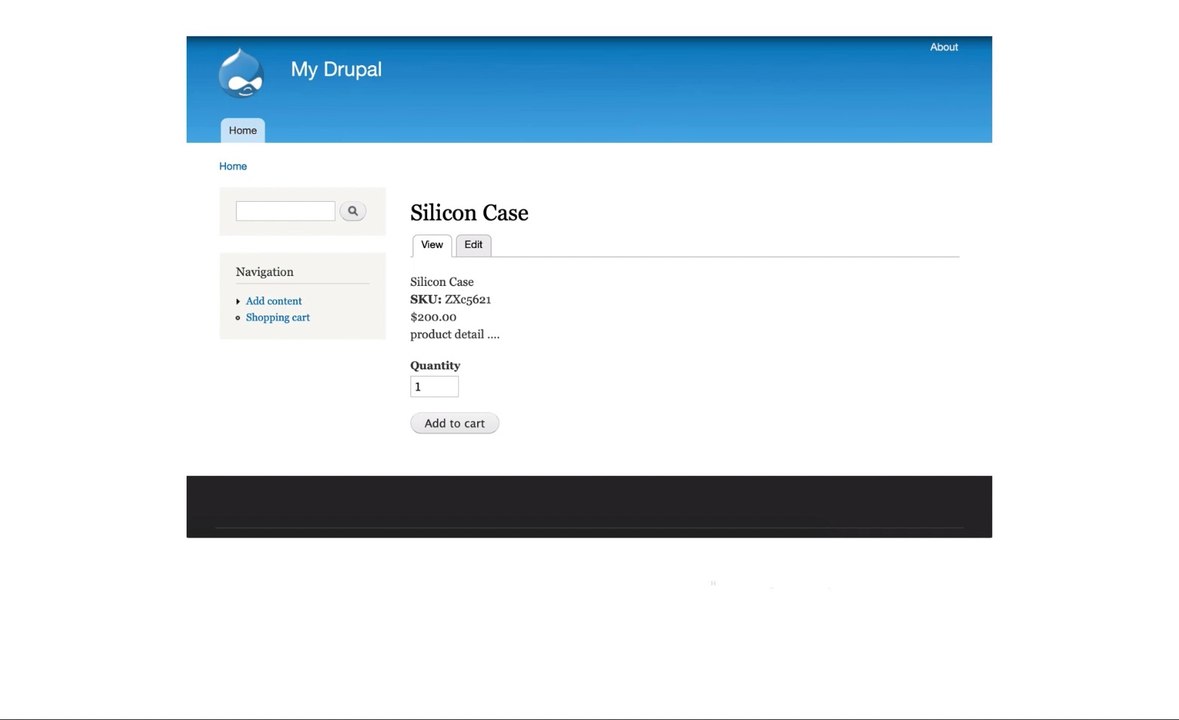 Complete ecommerce website with drupal 7