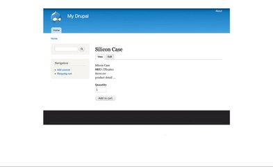 Complete ecommerce website with drupal 7