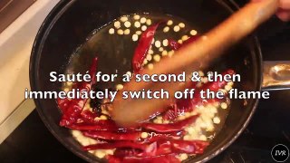 Red Chilli Coconut Chutney - Red Coconut Chutney Recipe - Lal Mirch & Nariyal ki Chutney