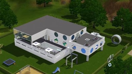 SIMS-Architekt: Hier entsteht ein cooles Hightech-House