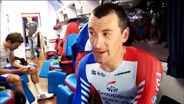 La réaction du Lorrain Anthony Roux (Groupama-FDJ)
