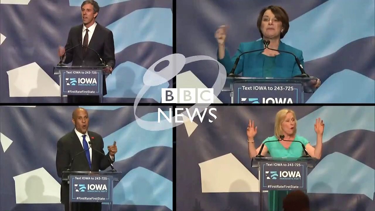 How to pitch yourself to Iowa voters in five minutes - BBC News