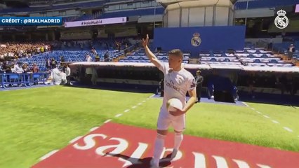 Les premiers pas de Luka Jovic à Santiago Bernabeu
