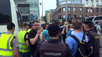 Mais de 200 manifestantes são detidos em Moscou