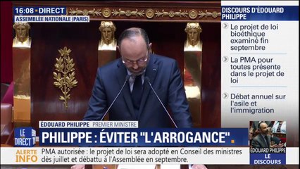 Tải video: Édouard Philippe conclut son discours en engageant la responsabilité de son gouvernement devant l'Assemblée nationale