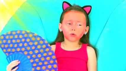 Junior Vampirina and Alice Playing with Magic Wheel