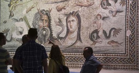 Dünyaca ünlü Zeugma Mozaik Müzesi'ni bayramda 22 bin kişi ziyaret etti