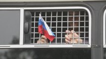 Unos 400 detenidos en marcha por casos fabricados a voces críticas en Rusia