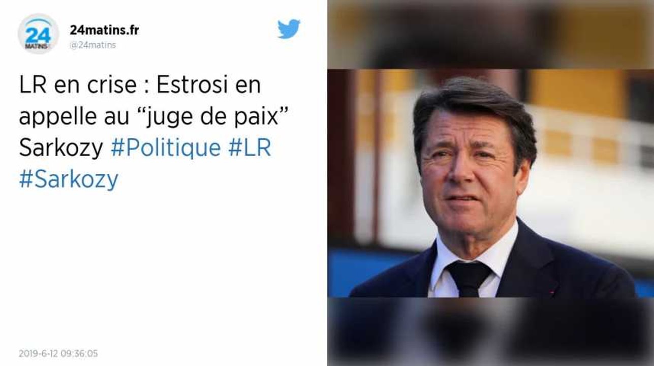 Les Républicains. Estrosi souhaite un report de l’élection du président et une transition assurée par Sarkozy