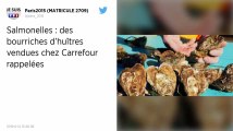 Des huîtres vendues chez Carrefour et contaminées par la salmonelle font l’objet d’un rappel