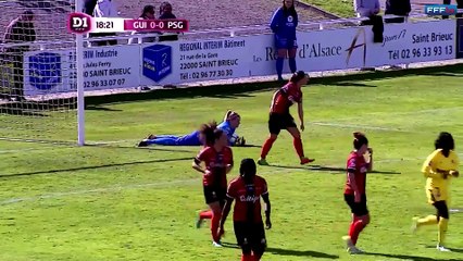 J4   EA Guingamp - Paris Saint Germain (0-3), le résumé