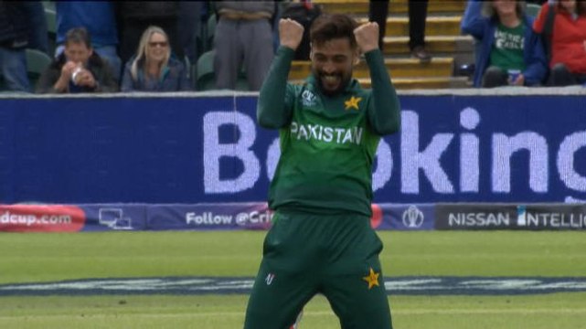 Amir's fifth wicket wraps up Australia innings