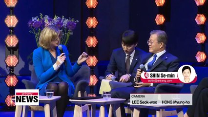 Télécharger la video: President Moon hopes to hold 4th inter-Korean summit before Trump's visit to Seoul in June